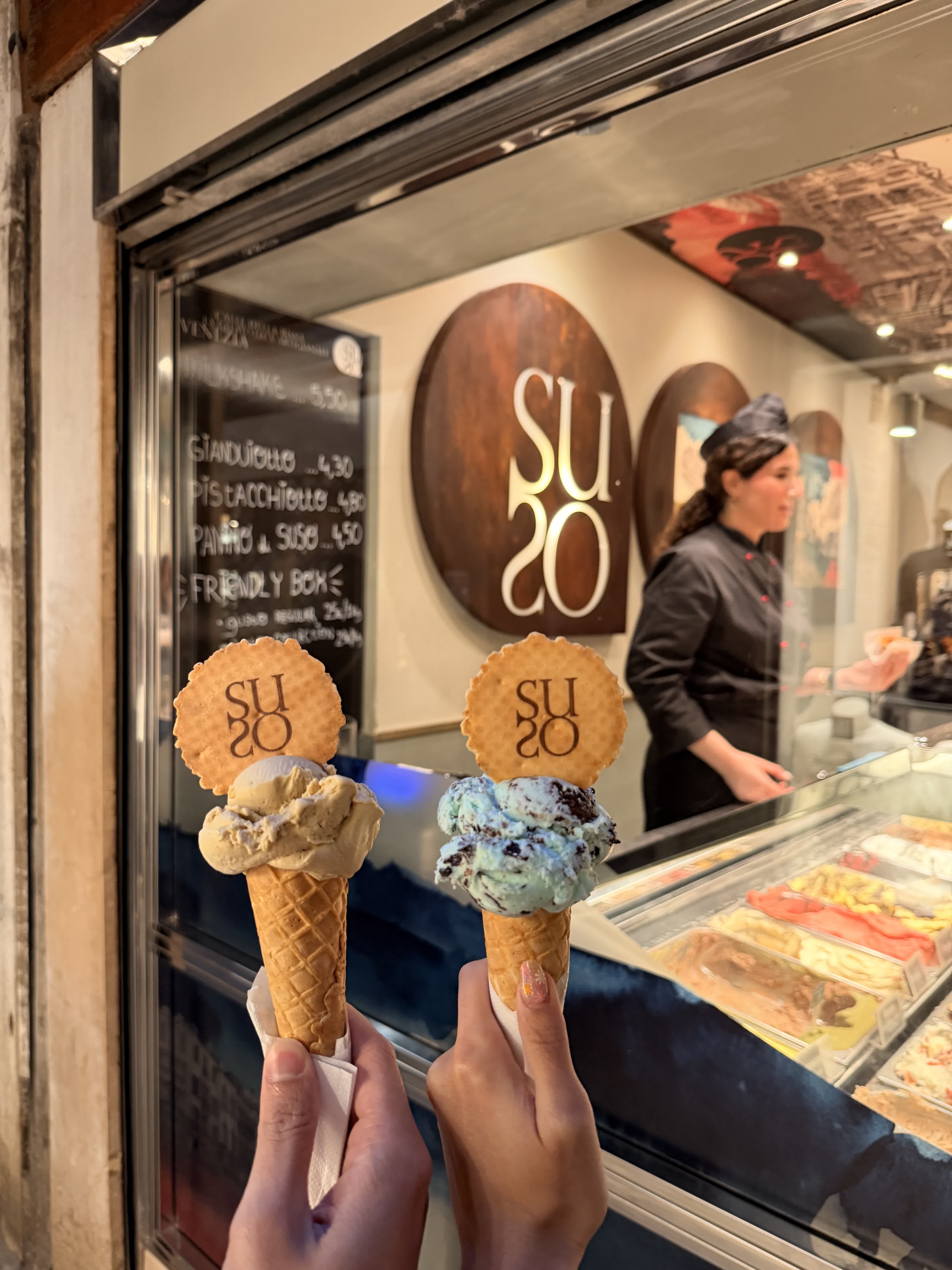 Gelato from Suso in Venice