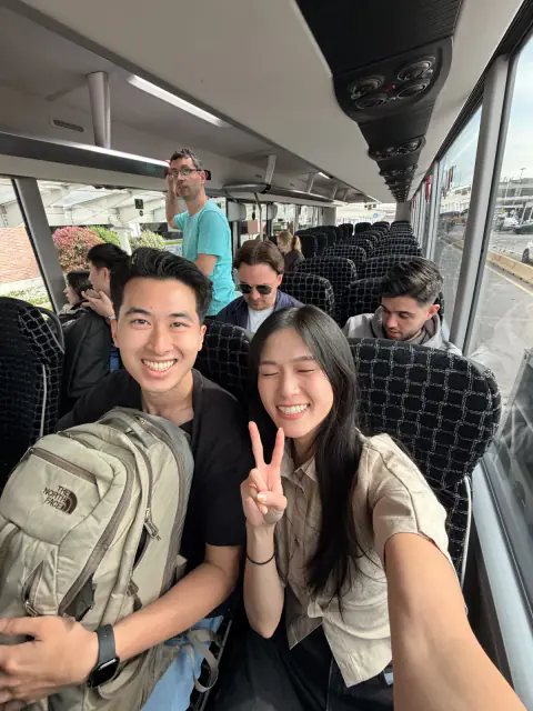 on our way! 🚌